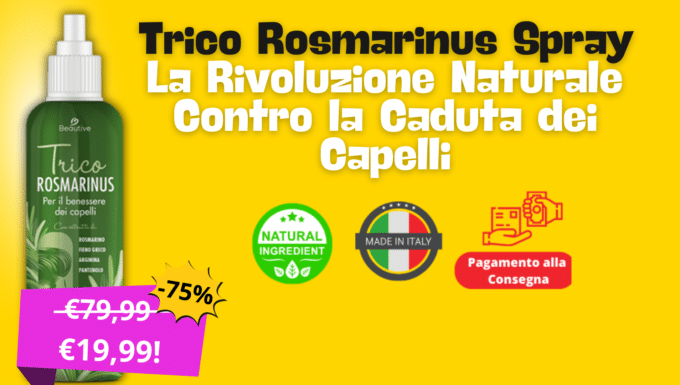 Trico Rosmarinus: La Rivoluzione Naturale Contro la Caduta dei Capelli